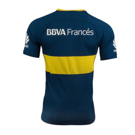Boca Juniors Home 2017/18 Soccer Jersey Shirt - Click Image to Close